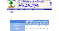 Desktop Screenshot of hontanaya.org