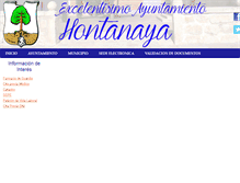 Tablet Screenshot of hontanaya.org